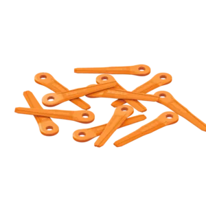 Jeux de couteaux en plastique, (douze pièces)