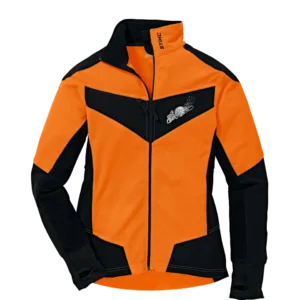 Fleecejack, DYNAMIC, maat M, fluo-oranje