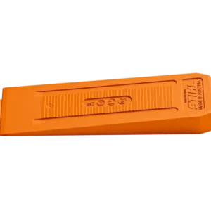 Coin d’abattage/de sciage, plastique, 23 cm
